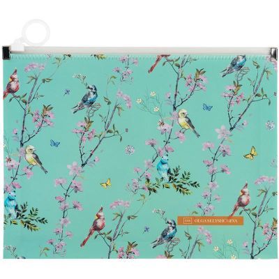 Папка на молнии zip-lock, А5+, OS Spring