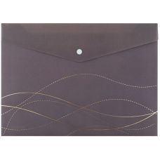 Папка на кнопке, А4 Waves-4 Папка на кнопке, А4 Waves-4