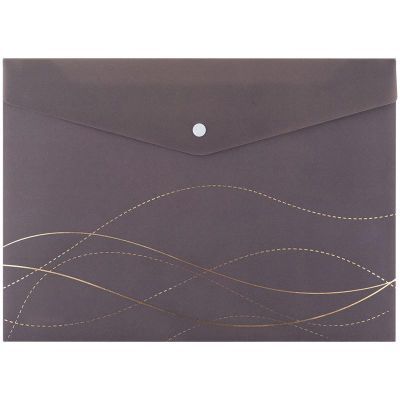 Папка на кнопке, А4 Waves-4