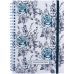 Блокнот на спирали карт. обл., А5, 80 л., кл.,OS,Blue garden