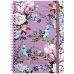 Блокнот на спирали карт. обл., А5, 80 л., кл.,OS, Blue birds