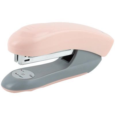 Степлер Welle-2 пласт., №24/6, 20 л., Pastelini, розовый