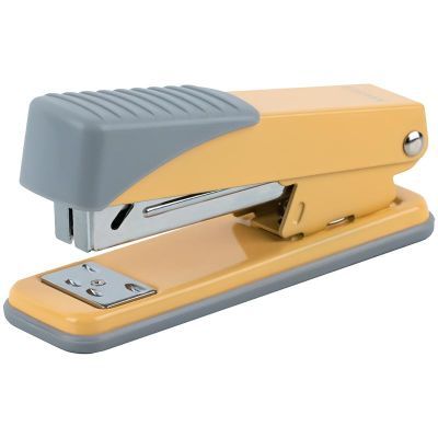 Степлер Exakt-2 метал., №24/6, 25 л., Earth colors жёлтый