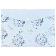 Папка на кнопке А4 Flower Symphony-2 Папка на кнопке А4 Flower Symphony-2