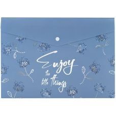 Папка на кнопке А4 Flower Symphony-3 Папка на кнопке А4 Flower Symphony-3