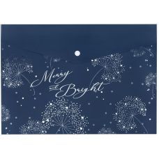 Папка на кнопке А4 Flower Symphony-4 Папка на кнопке А4 Flower Symphony-4