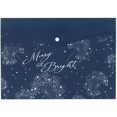 Папка на кнопке А4 Flower Symphony-4