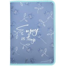 Объемная папка на молнии А4+ Flower Symphony-3