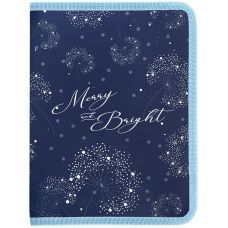 Объемная папка на молнии А5+ Flower Symphony-4