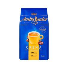 Кофе в зернах Ambassador Crema 1кг, Германия