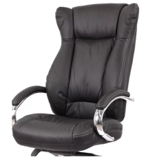Крісло АКЛАС Бадалона CH MB (Шкіра LC-A Black/PU Black) Крісло АКЛАС Бадалона CH MB (Шкіра LC-A Black/PU Black)