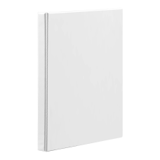 Папка-регистратор Панорама рекламный А4 4 кольца 25мм PVC белый