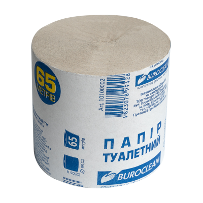 Бумага туал. макул. "BUROCLEAN", 65 метров, без гильзы