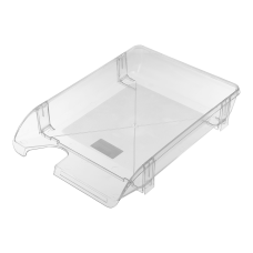 Лоток пластиковый горизонтальный, прозрачный