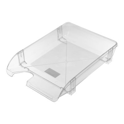 Лоток пластиковый горизонтальный, прозрачный