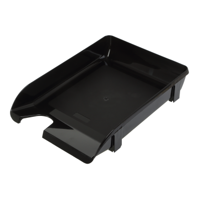 Лоток пластиковый горизонтальный, черный