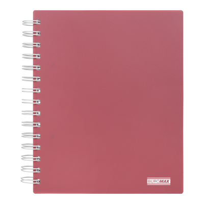 Колледж-блок на пружине MORANDI, В5 (170x205), 120 арк, клетка, пластиковая обложка, капучино