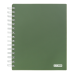 Колледж-блок на пружине MILITARY, В5 (170x205), 120 л, клетка, пластиковая обложка, темно-зеленый