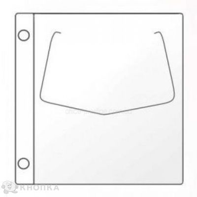 Файл для CD Panta Plast вертикальний 127х142 мм PVC (0312-0007-00)