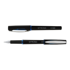 Ручка гелева STRONG 0.7 мм, з гумовим грипом, чорнило синього кольору Ручка гелева STRONG 0.7 мм, з гумовим грипом, чорнило синього кольору