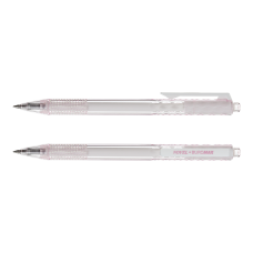 Ручка гелева автоматична NOVEL 0.5 мм, прозорий корпус, чорнило синього кольору Ручка гелева автоматична NOVEL 0.5 мм, прозорий корпус, чорнило синього кольору