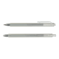 Ручка гелева автоматична GALAXY 0.5 мм, прозорий корпус з силіконовим грипом, чорнило синього кольору Ручка гелева автоматична GALAXY 0.5 мм, прозорий корпус з силіконовим грипом, чорнило синього кольору