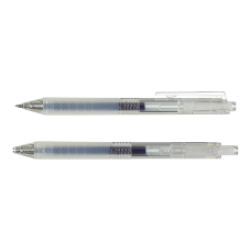 Ручка гелева автоматична JELLY 0.5 мм, прозорий корпус з силіконовим грипом, чорнило синього кольору Ручка гелева автоматична JELLY 0.5 мм, прозорий корпус з силіконовим грипом, чорнило синього кольору