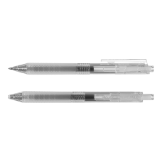 Ручка гелева автоматична JELLY 0.5 мм, прозорий корпус з силіконовим грипом, чорнило чорного кольору Ручка гелева автоматична JELLY 0.5 мм, прозорий корпус з силіконовим грипом, чорнило чорного кольору