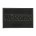 Коврик придверный Eco Fabric 40*60 см WELCOME с кромкой, черный (4060-114)