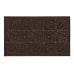 Коврик придверный Eco Fabric 45*75 см Листья без кромки, коричневый (4575-006)