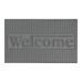 Коврик придверный Eco Fabric 45*75 см WELCOME без кромки, серый (4575-011)