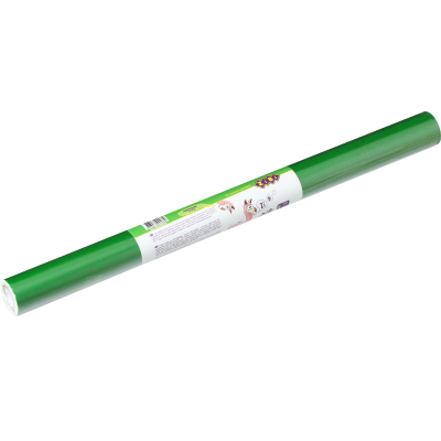 Пленка самоклеющаяся для книг (33см*1,2м), зеленая, KIDS Line