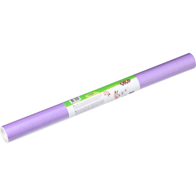 Пленка самоклеющаяся для книг (33см*1,2м), фиолетовая, KIDS Line