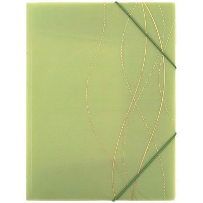 Папка на резинках, А4+, Waves-3