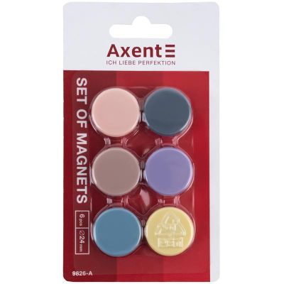 Набор магнитов 24 мм, 6 шт., Morandi