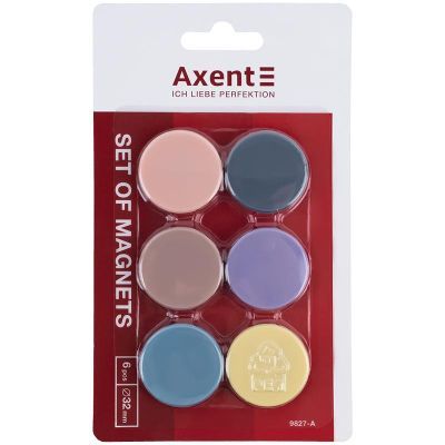 Набор магнитов 32 мм, 6 шт., Morandi