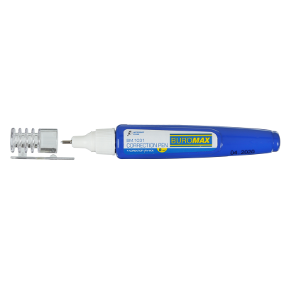 Корректор-ручка, 8 мл, эмульс. основа, металлический наконечник