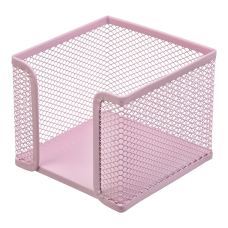 Бокс для паперу ,PASTEL, металевий, рожевий