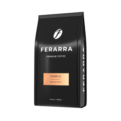 Кофе в зёрнах 2000г, CAFFE HoReCa, для кофемашин, FERARRA