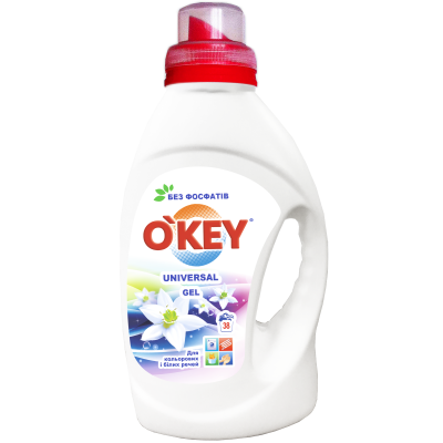 Гель для стирки Universal 1.5л, O'KEY