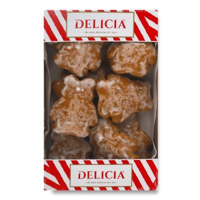 Пряники Delicia Медвежата заварные, 0,3кг