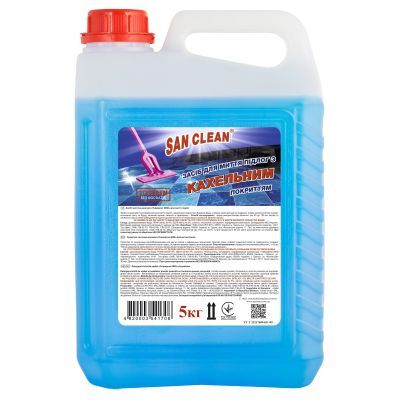Средство для мытья пола, кафель САН КЛИН, 5л
