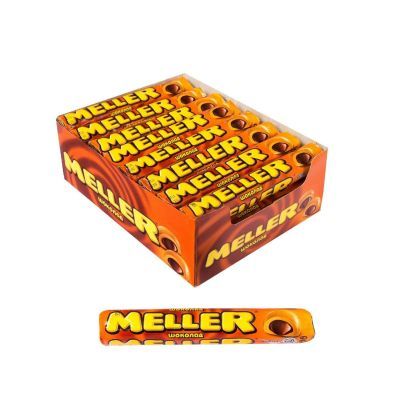 Конфета Meller ирис с шоколадом жевательная, 38г