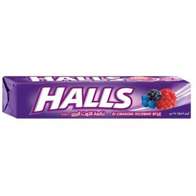 Леденцы Halls лесные ягоды, 25,2г