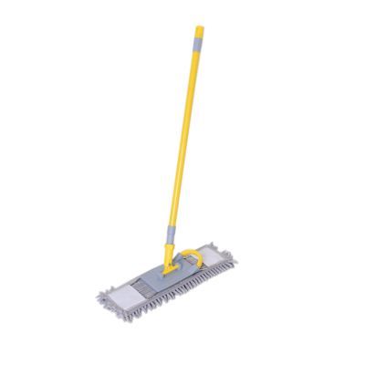 Швабра Eco Fabric из микрофибры 43см лапша, ручка телескоп. 86-131см (EF-4025-C)
