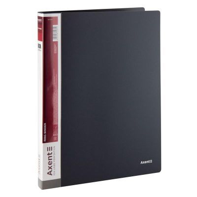 Папка на 2-х кольцах, 25 мм, серая