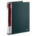 Папка на 2-х кольцах, 25 мм, зеленая