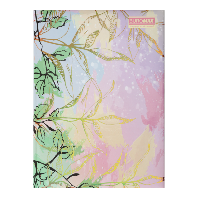 Записная книжка TRACERY, А5, 80 л., клетка, тв. обложка с поролоном, мат. ламинация+лак, розовая