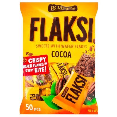 Конфеты Roshen Flaksi какао 500г