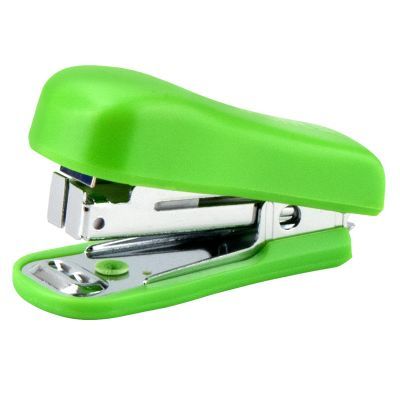 Степлер Standard пласт., №10/5, 12 л., салатовый